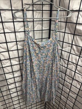 Old Navy Floral Mini Dress in Blue, Pink, Yellow